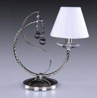 Настольная лампа ArtGlass ZOE I. NICKEL CE - 8006