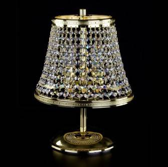 Настольная лампа ArtGlass KLOTYLDA DIA 250 NICKEL CE